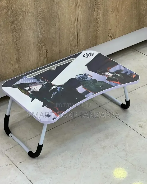 Foldable Wood Smart Multi-purpose Laptop Table, Dock Stand