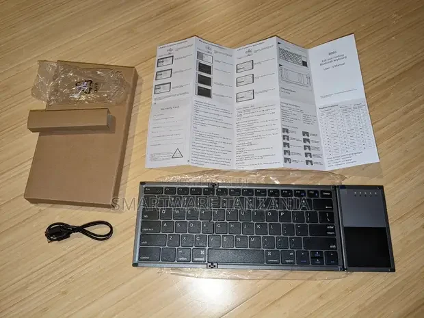 Folding Bluetooth Keyboard Trackpad for Android, iOS, Windows - Buy in Dar es Salaam, Tanzania | Smartware