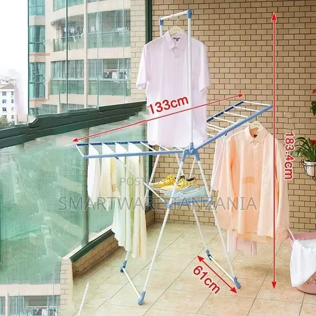 Folding Laundry Drying Rack - Buy in Dar es Salaam, Tanzania | Smartware