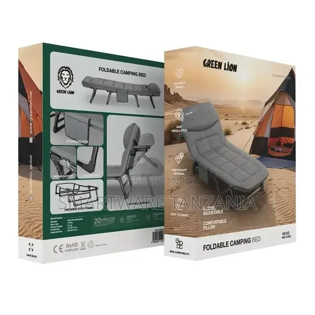 Folding Sun Lounger Garden Lounger With Cushion - Buy in Dar es Salaam, Tanzania | Smartware