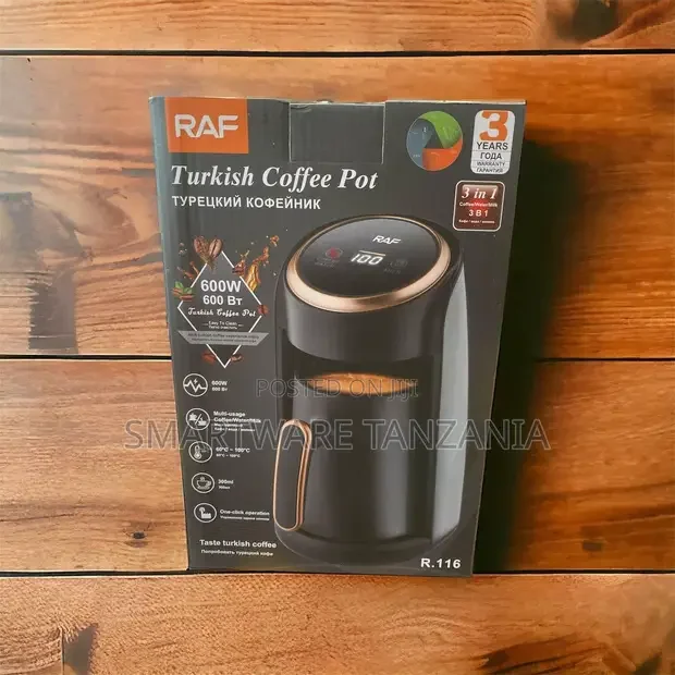 Freestanding Turkish Coffee Maker Ground Coffee Black 4 Cups - Buy in Dar es Salaam, Tanzania | Smartware