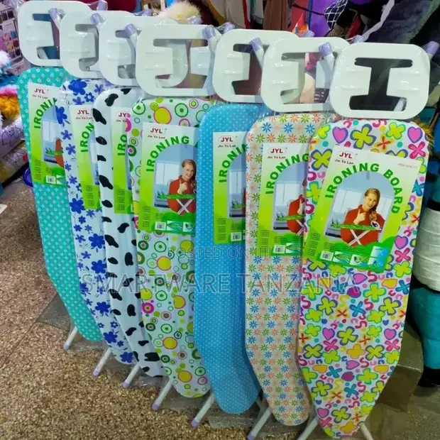 Full Size Ironing Board With Iron Rest, Foldable Iron Board