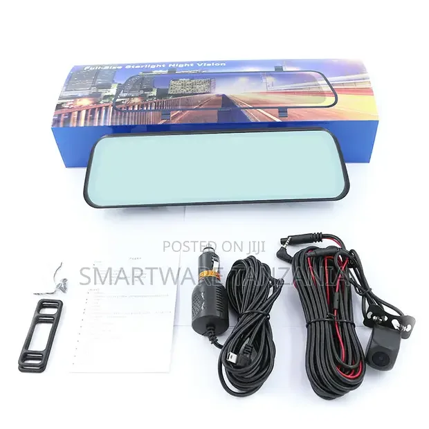 Full-Size Starlight Night Vision Rearview Mirror With Backup Camera - Buy in Dar es Salaam, Tanzania | Smartware
