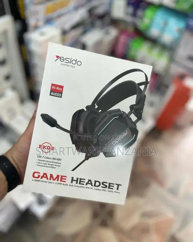 Gaming Headset for PC - Headset With Noise Cancelling Mic - Buy in Dar es Salaam, Tanzania | Smartware
