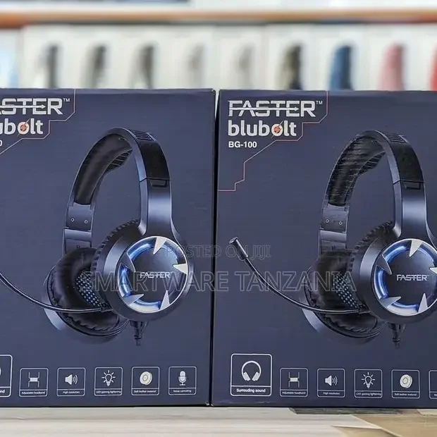 Gaming Headset Over Ear Headphone Stereo Surround Sound - Buy in Dar es Salaam, Tanzania | Smartware
