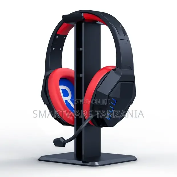 Gaming Headset Stand Desk Holder Black Red Gamer Headphones - Buy in Dar es Salaam, Tanzania | Smartware