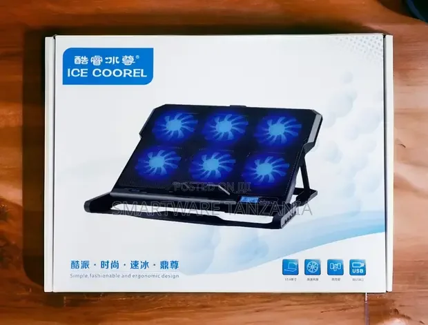 Gaming Notebook Cooling Stand With 6 Fans - Buy in Dar es Salaam, Tanzania | Smartware
