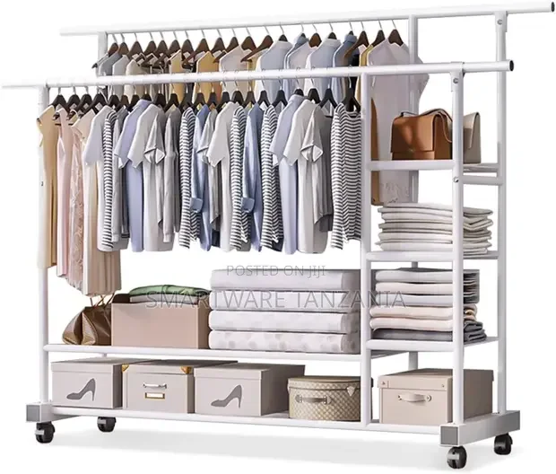 Garment Rack on Wheels - Buy in Dar es Salaam, Tanzania | Smartware