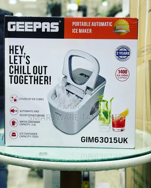 Geepas Countertop Ice Cube Maker - Buy in Dar es Salaam, Tanzania | Smartware