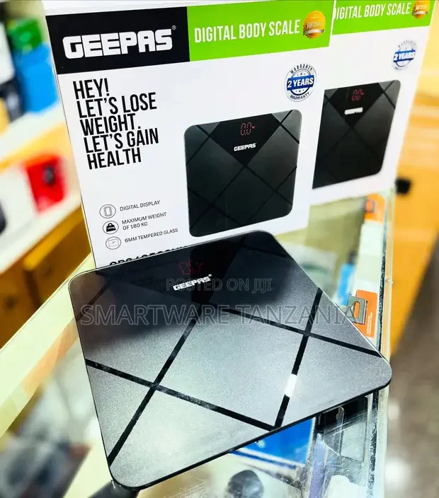 Geepas GBS46523UK Digital Bathroom Scale - Buy in Dar es Salaam, Tanzania | Smartware