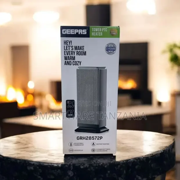 Geepas GRH28572P Tower PTC Heater 2000W - Buy in Dar es Salaam, Tanzania | Smartware