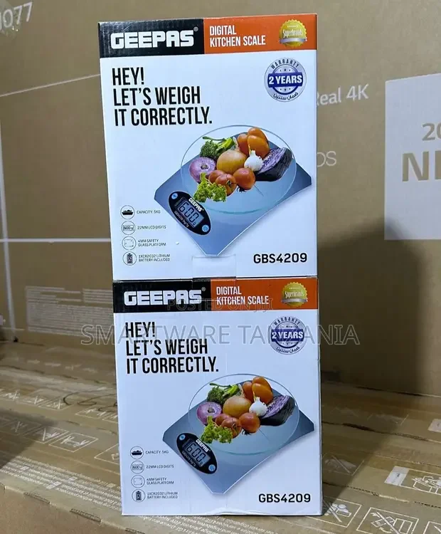 Geepas Kitchen Weighing Scales - Buy in Dar es Salaam, Tanzania | Smartware
