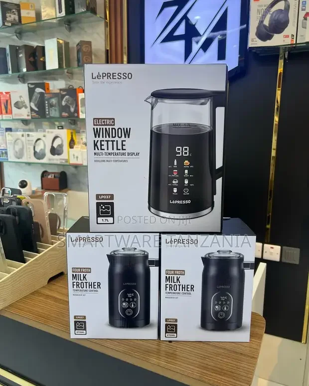 Glass Electric Kettle With Temperature Control - Buy in Dar es Salaam, Tanzania | Smartware