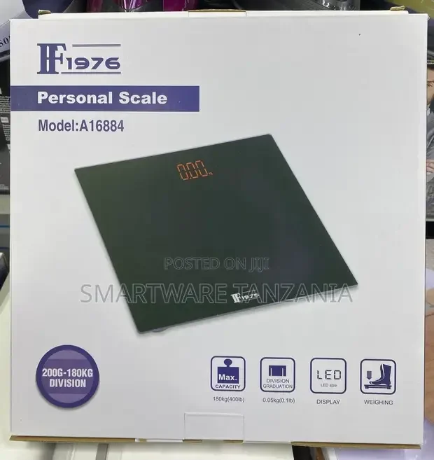 Glass Top Digital Weighting Scale Weighing Machine - Buy in Dar es Salaam, Tanzania | Smartware