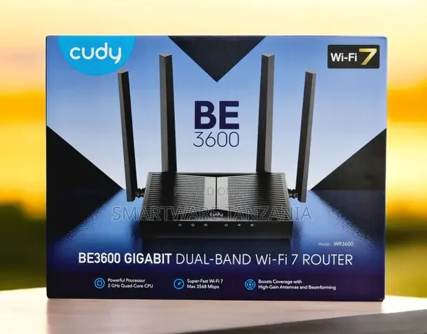 Cudy WR3600 BE3600 Wi-Fi 7 Router - Buy in Dar es Salaam, Tanzania | Smartware