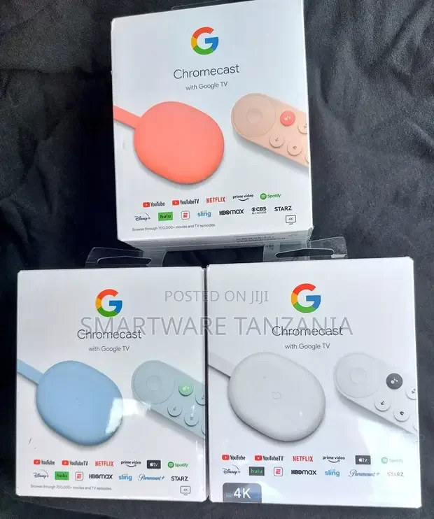 Google Chromecast 4 With Google TV - Ultra HD Streaming - Buy in Dar es Salaam, Tanzania | Smartware