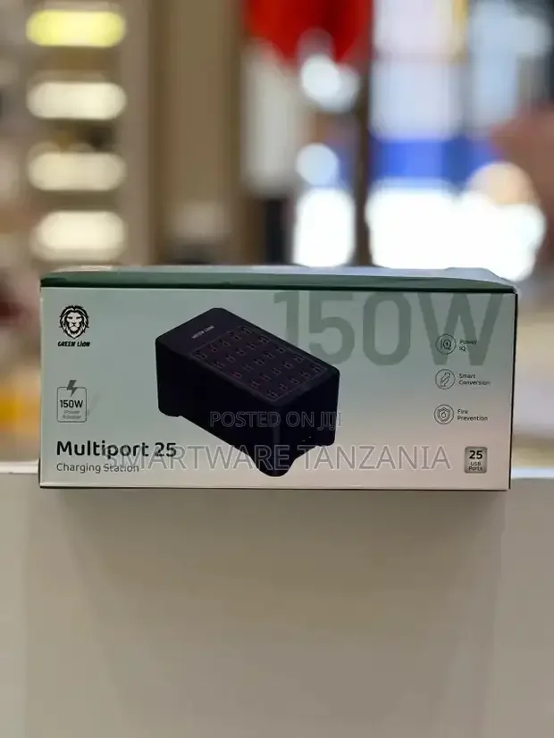Green Lion 150W Multiport 25-Port USB Charging Station - Buy in Dar es Salaam, Tanzania | Smartware
