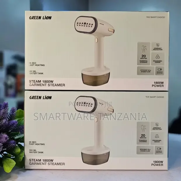 Green Lion 1800w Garment Steamer - Buy in Dar es Salaam, Tanzania | Smartware