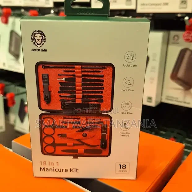 Green Lion 18-in-1 Manicure Kit Professional Nail Care Tools - Buy in Dar es Salaam, Tanzania | Smartware