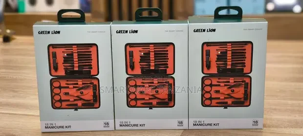 Green Lion 18-in-1 Manicure Pedicure Grooming Kit - Buy in Dar es Salaam, Tanzania | Smartware