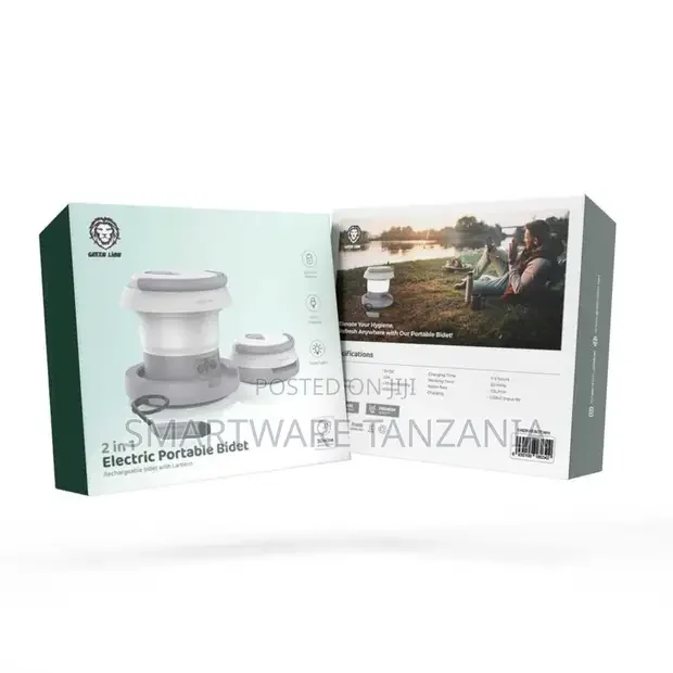 Green Lion 2 in 1 Electric Portable Bidet With Lantern - Buy in Dar es Salaam, Tanzania | Smartware