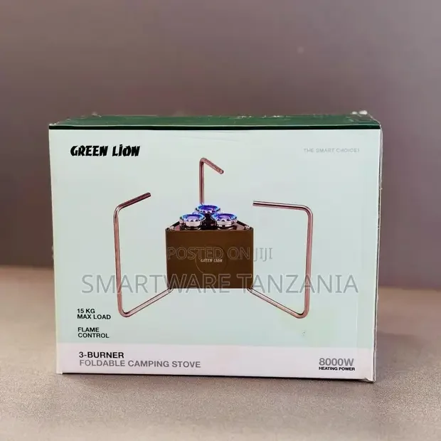 Green Lion 3-Burner Camping Stove - Buy in Dar es Salaam, Tanzania | Smartware