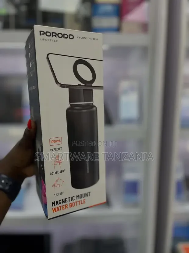 Porodo Magnetic Mount Water Bottle - Buy in Dar es Salaam, Tanzania | Smartware