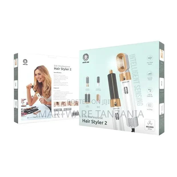 Green Lion 5 in 1 Professional Hair Styler 2 - Buy in Dar es Salaam, Tanzania | Smartware