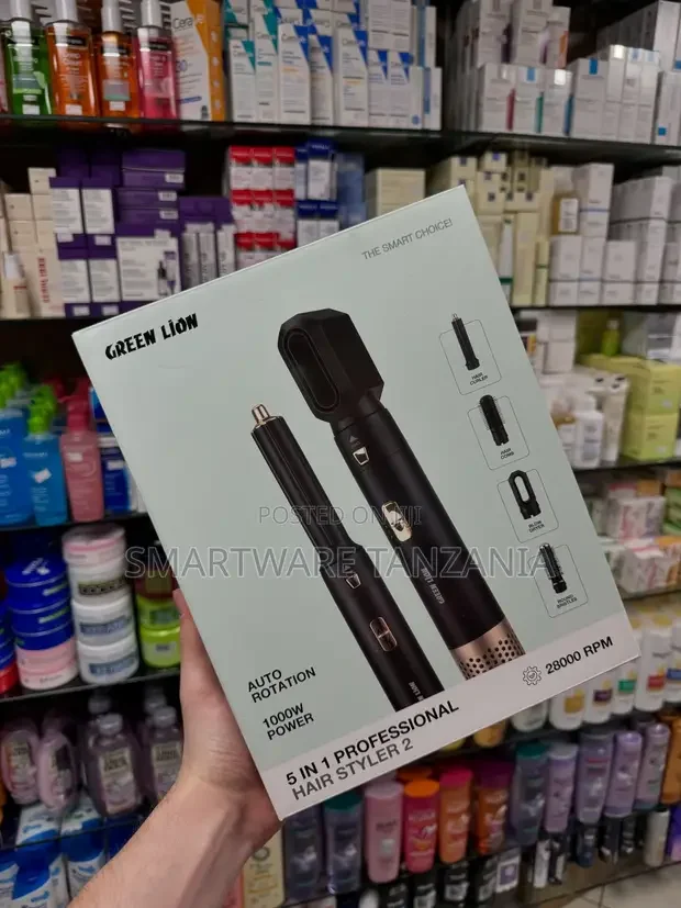 Green Lion 5-in-1 Professional Hair Styler - Buy in Dar es Salaam, Tanzania | Smartware