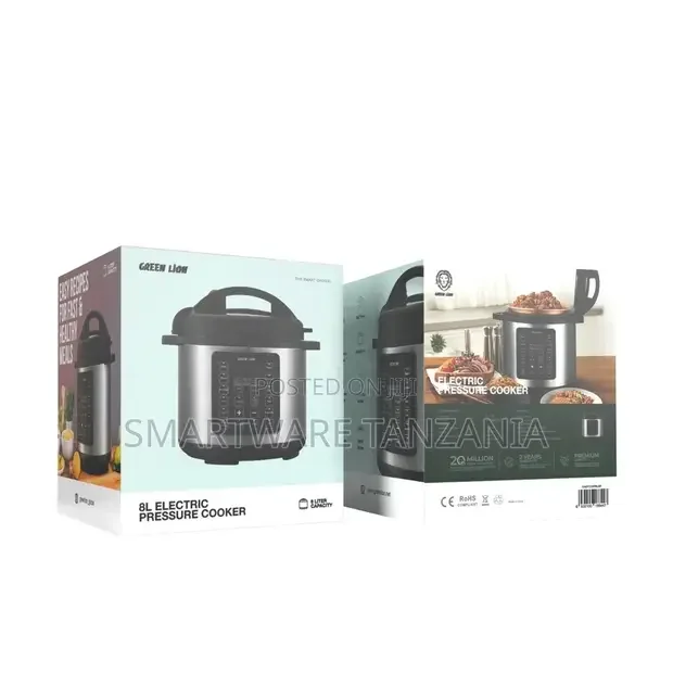 Green Lion 8L Electric Pressure Cooker - Buy in Dar es Salaam, Tanzania | Smartware