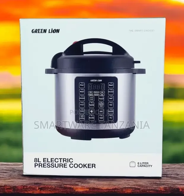 Green Lion 8L Electric Pressure Cooker - Buy in Dar es Salaam, Tanzania | Smartware