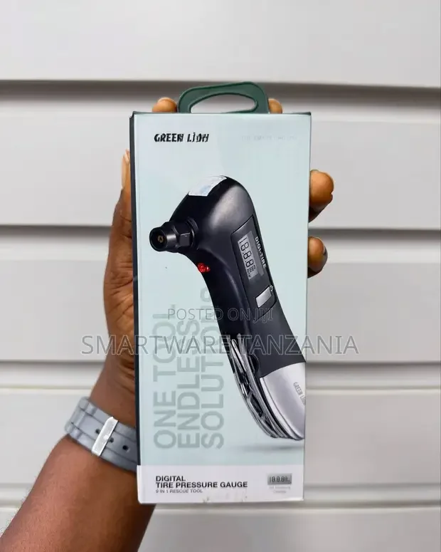 Green Lion 9-in-1 Digital Tire Pressure Gauge - Buy in Dar es Salaam, Tanzania | Smartware