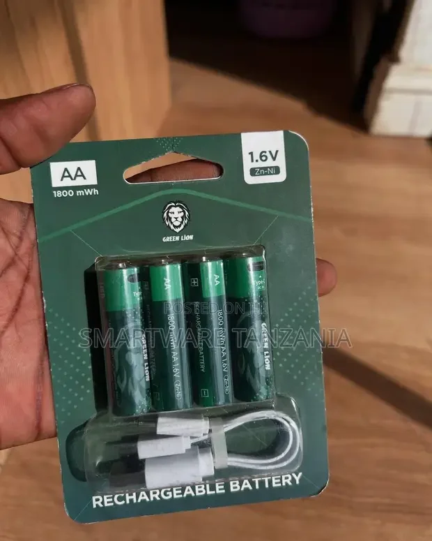 Green Lion Aa 1.6v 1800mwh (4pcs) Rechargeable Battery