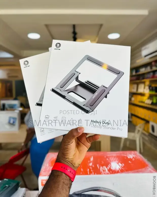 Green Lion Adjustable Folding Laptop Amplifier Holder - Buy in Dar es Salaam, Tanzania | Smartware