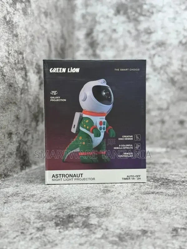 Green Lion Astronaut Galaxy Projector Night Light - Buy in Dar es Salaam, Tanzania | Smartware