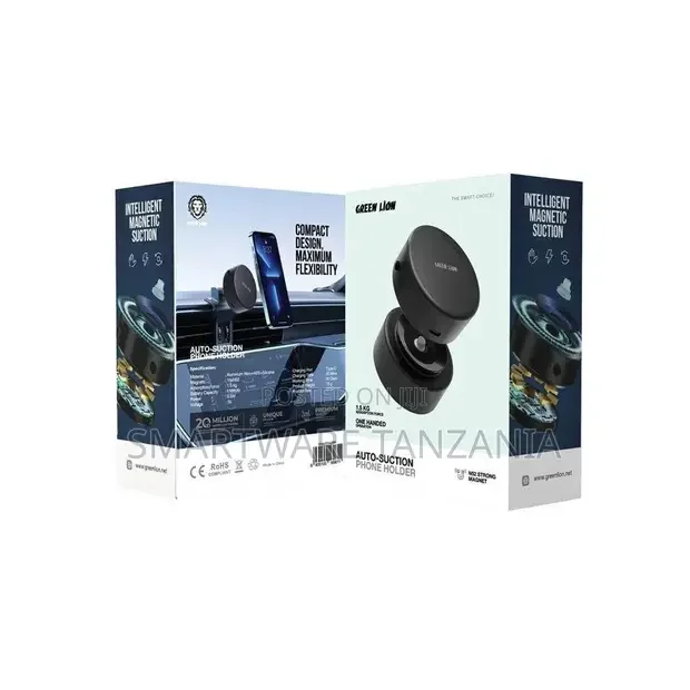 Green Lion Auto-suction Phone Holder - Buy in Dar es Salaam, Tanzania | Smartware