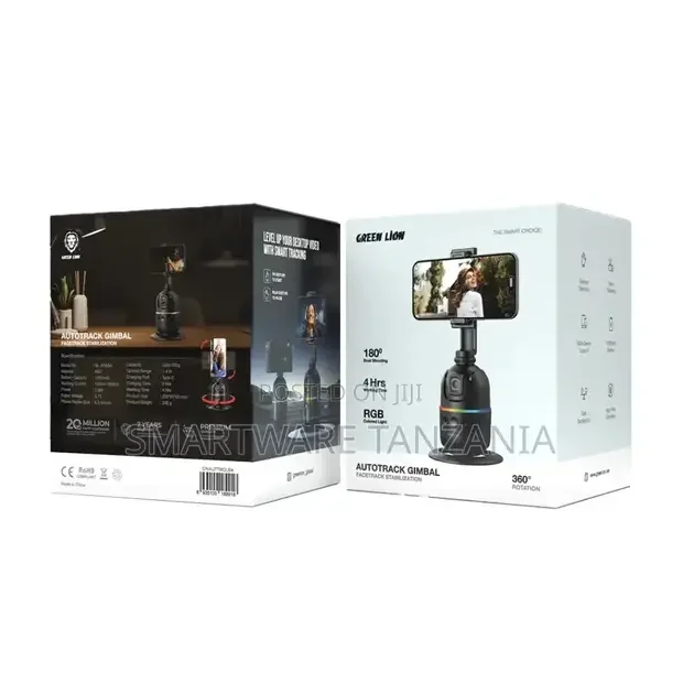 Green Lion Autotrack Gimbal - Black - Buy in Dar es Salaam, Tanzania | Smartware