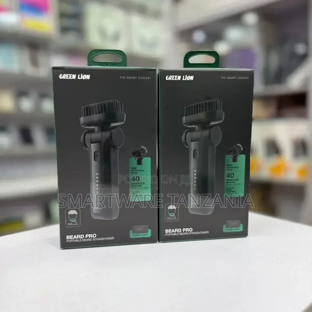 Green Lion Beard Pro Portable Beard Straightener - Buy in Dar es Salaam, Tanzania | Smartware