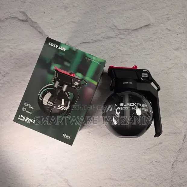Green Lion Black Punk Grenade Boom Humidifier - Buy in Dar es Salaam, Tanzania | Smartware