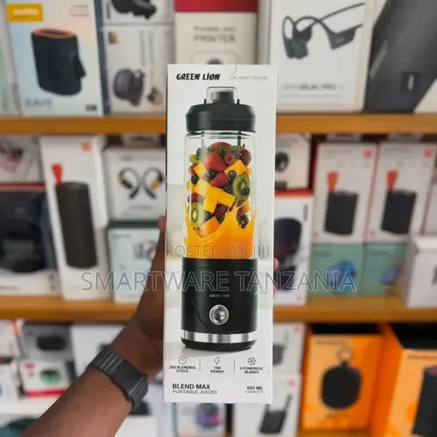 Green Lion Blend Max Portable Juicer 650ml - Buy in Dar es Salaam, Tanzania | Smartware