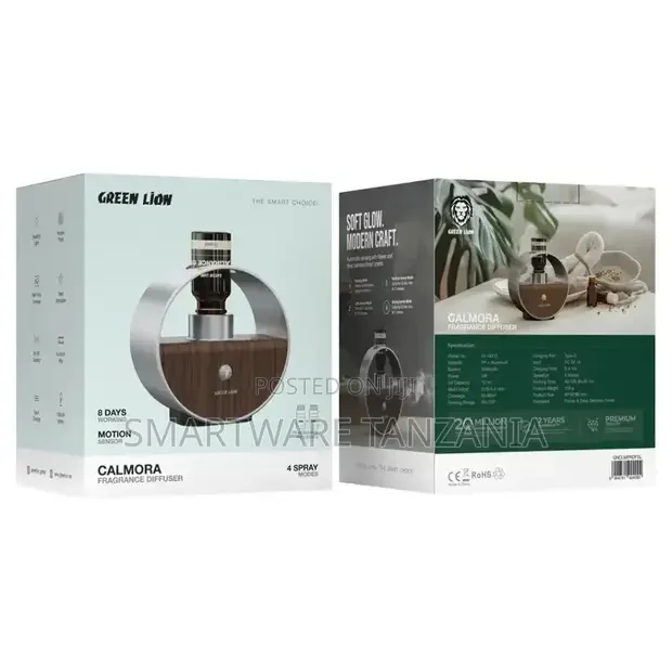 Green Lion Calmora Fragrance Diffuser - Silver - Buy in Dar es Salaam, Tanzania | Smartware