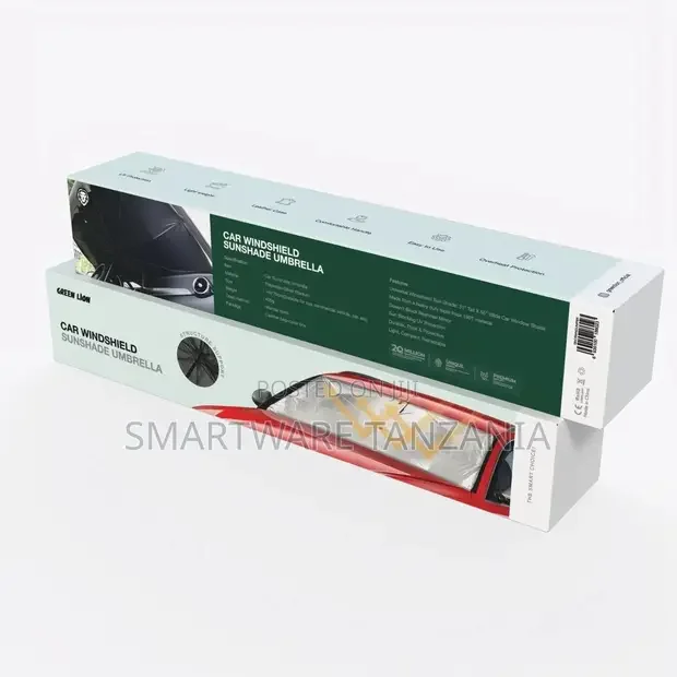 Green Lion Car Windshield Umbrella - Black - Buy in Dar es Salaam, Tanzania | Smartware