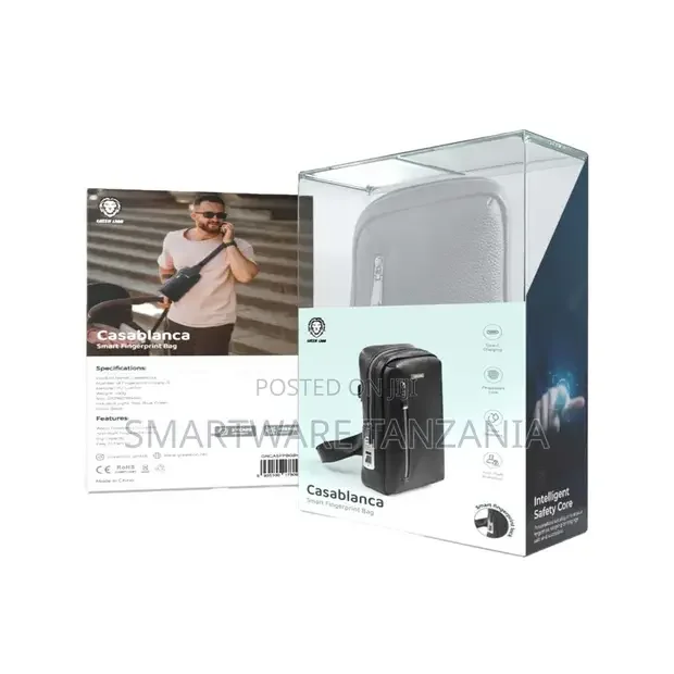 Green Lion Casa Blanca Smart Fingerprint Bag - Buy in Dar es Salaam, Tanzania | Smartware