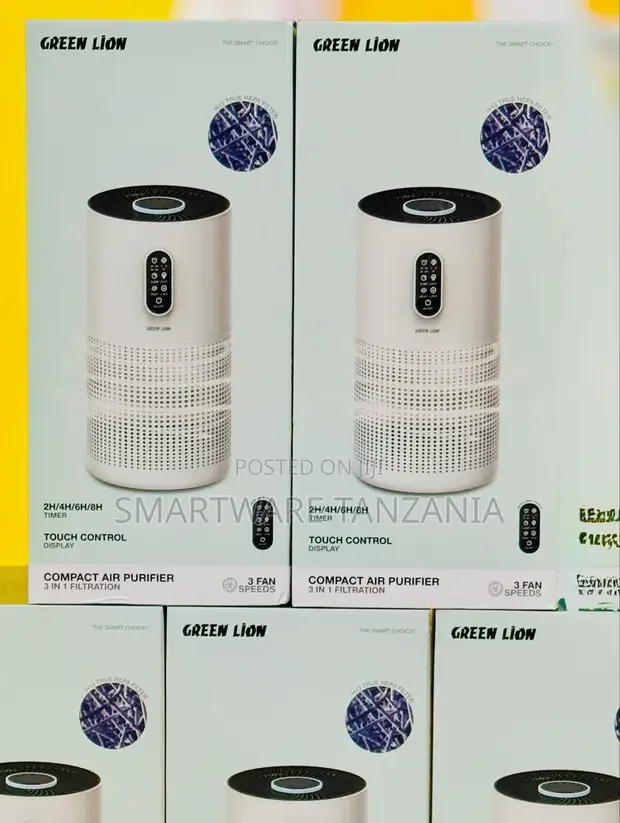 Green Lion Compact Air Purifier With 3-in-1 Filtration - Buy in Dar es Salaam, Tanzania | Smartware