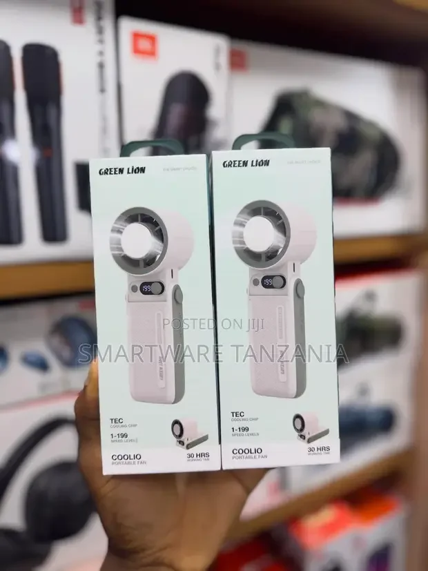 Green Lion Coolio Portable Fan - Buy in Dar es Salaam, Tanzania | Smartware