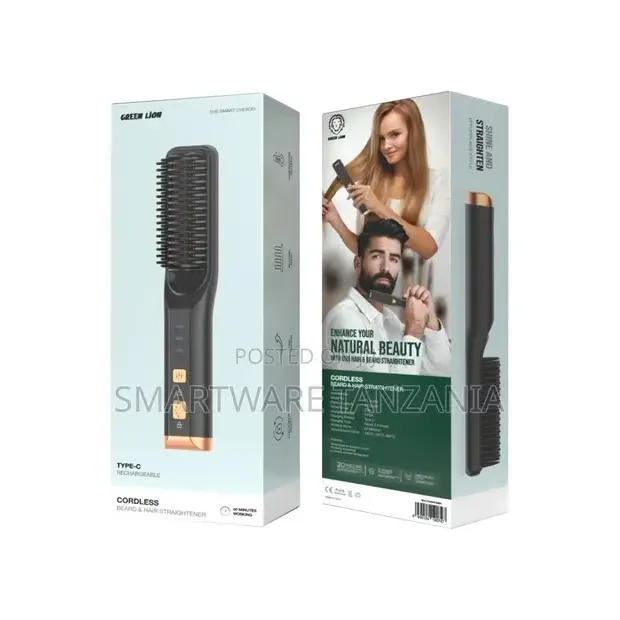 Green Lion Cordless Beard and Hair Straightener - Buy in Dar es Salaam, Tanzania | Smartware