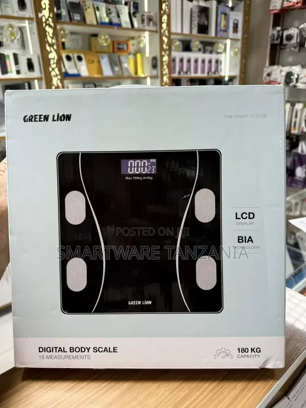 Green Lion Digital Body Scale With Bia Technology - Buy in Dar es Salaam, Tanzania | Smartware