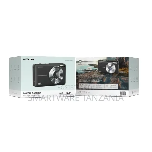 Green Lion Digital Camera - Black - Buy in Dar es Salaam, Tanzania | Smartware