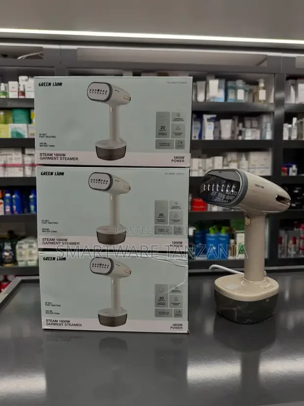 Green Lion Digital Garment Steamer, 1800w Power - Buy in Dar es Salaam, Tanzania | Smartware