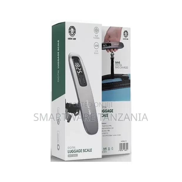Green Lion Digital Luggage Scale 50kg Max - Buy in Dar es Salaam, Tanzania | Smartware